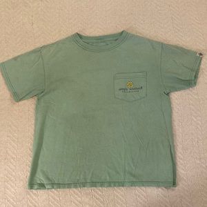 Teal and Pink Girls Simply Southern T-Shirt